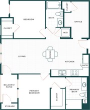B1 + Den 2236 2236 floor plan
